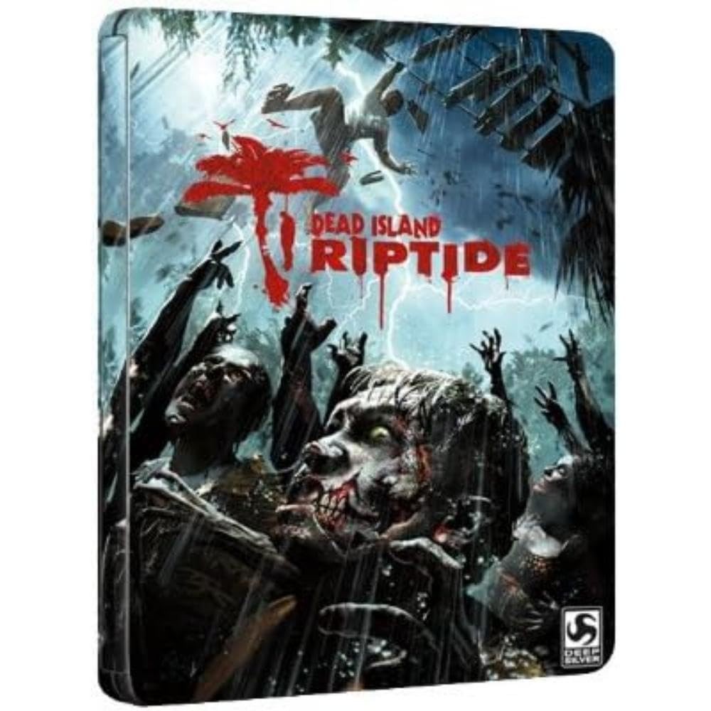 Dead Island: Riptide (Microsoft Xbox 360, 2013) Steelbook and Game Only