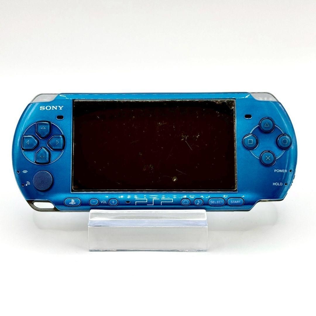Sony PSP-3000 Vibrant Blue Handheld Console Rare Color 12
