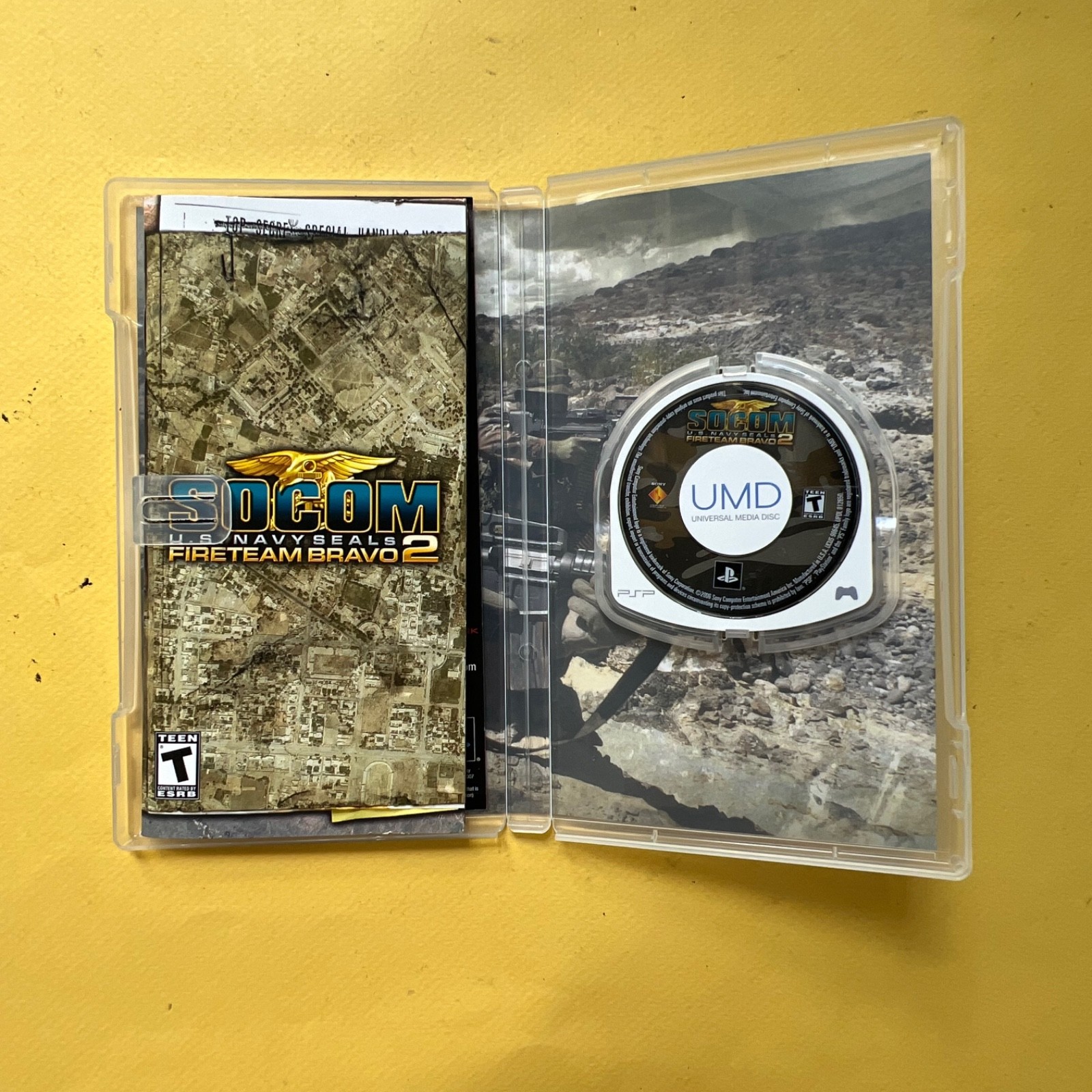 SOCOM U.S. Navy Seals Fireteam Bravo 2 PSP Greatest Hits Edition Video Game