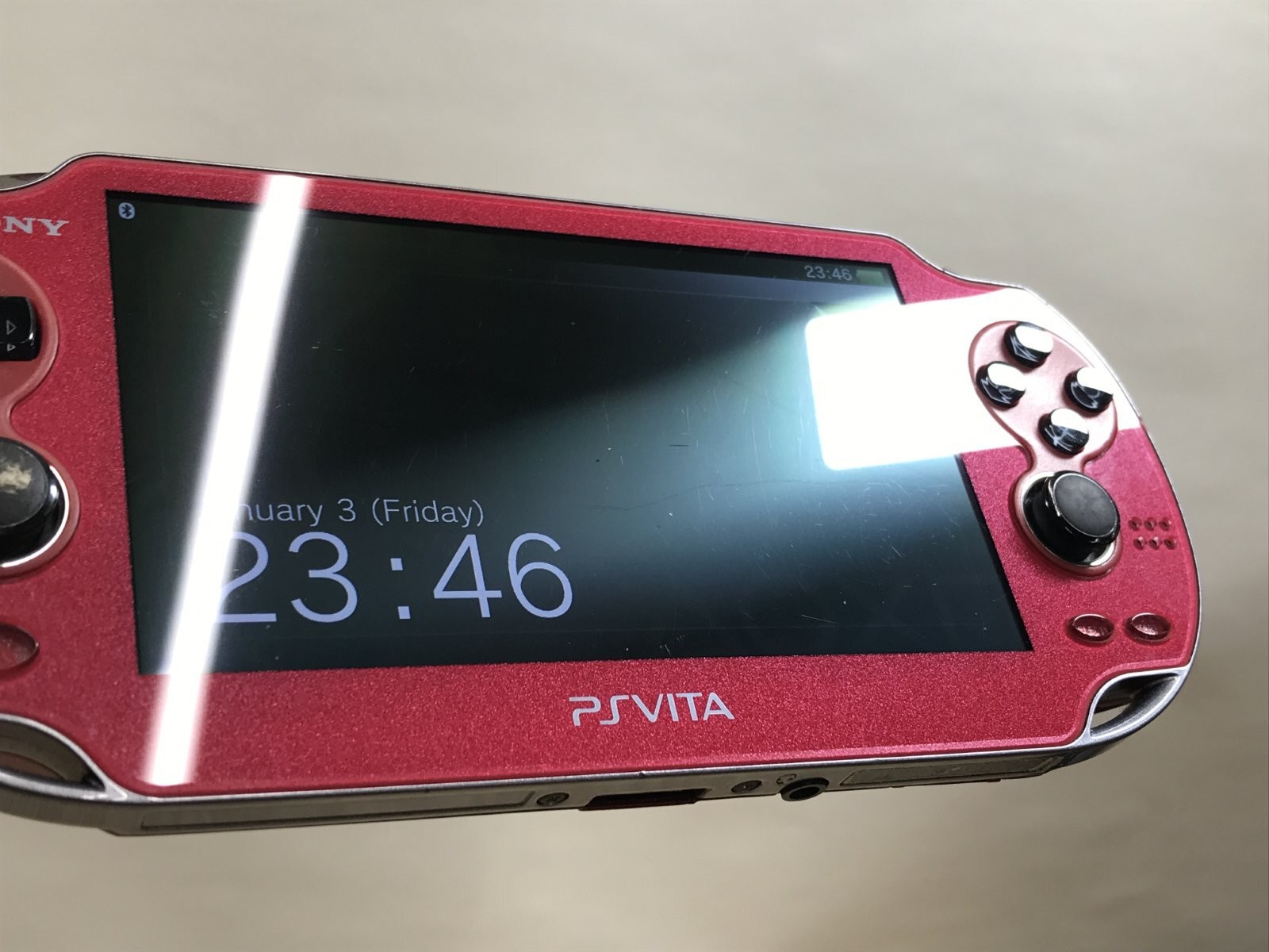 PS Vita PCH-1000 COSMIC RED Console Japan – Tested Working GE1855