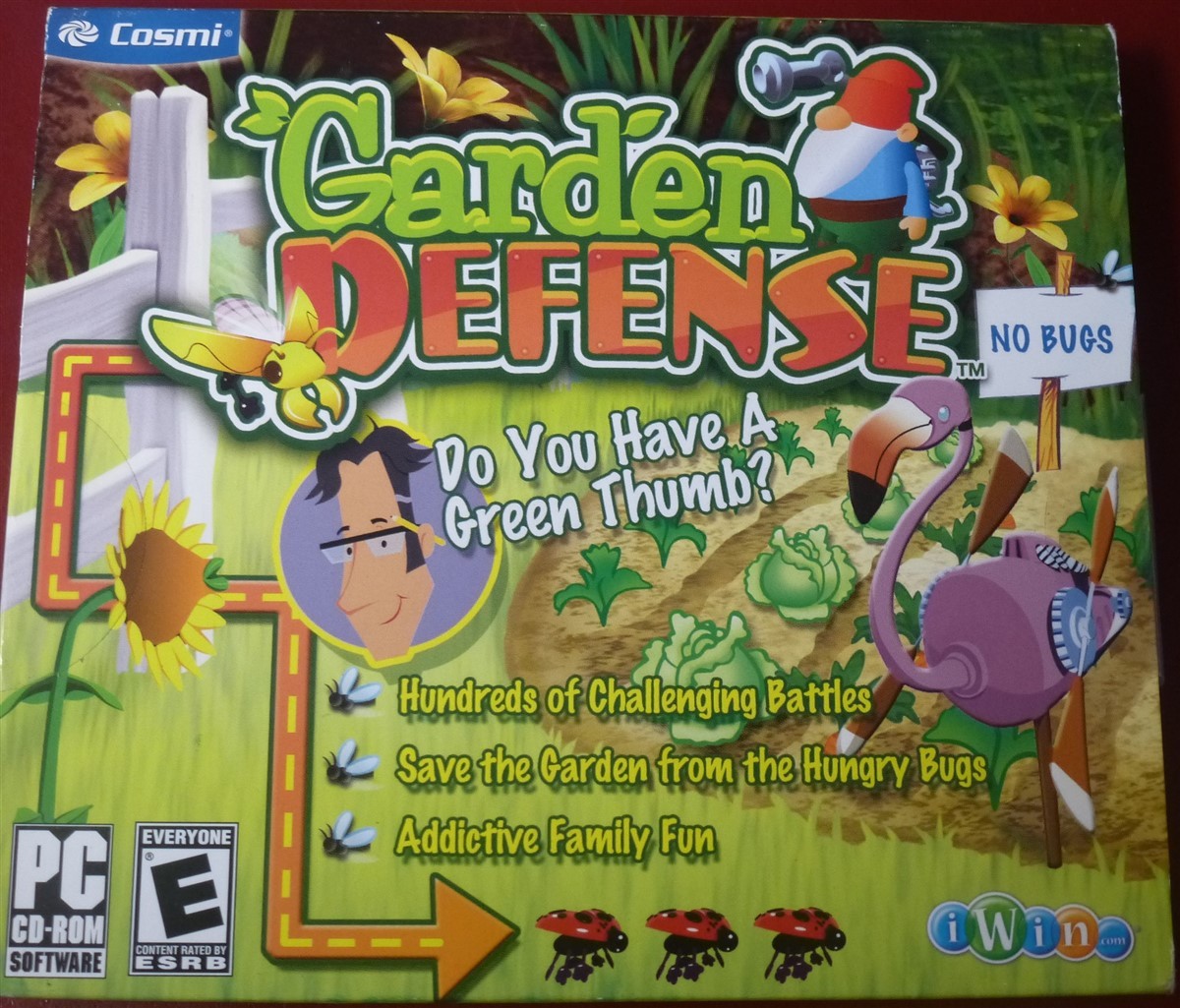 Video Game PC Garden Defense NEW SEALED Jewel