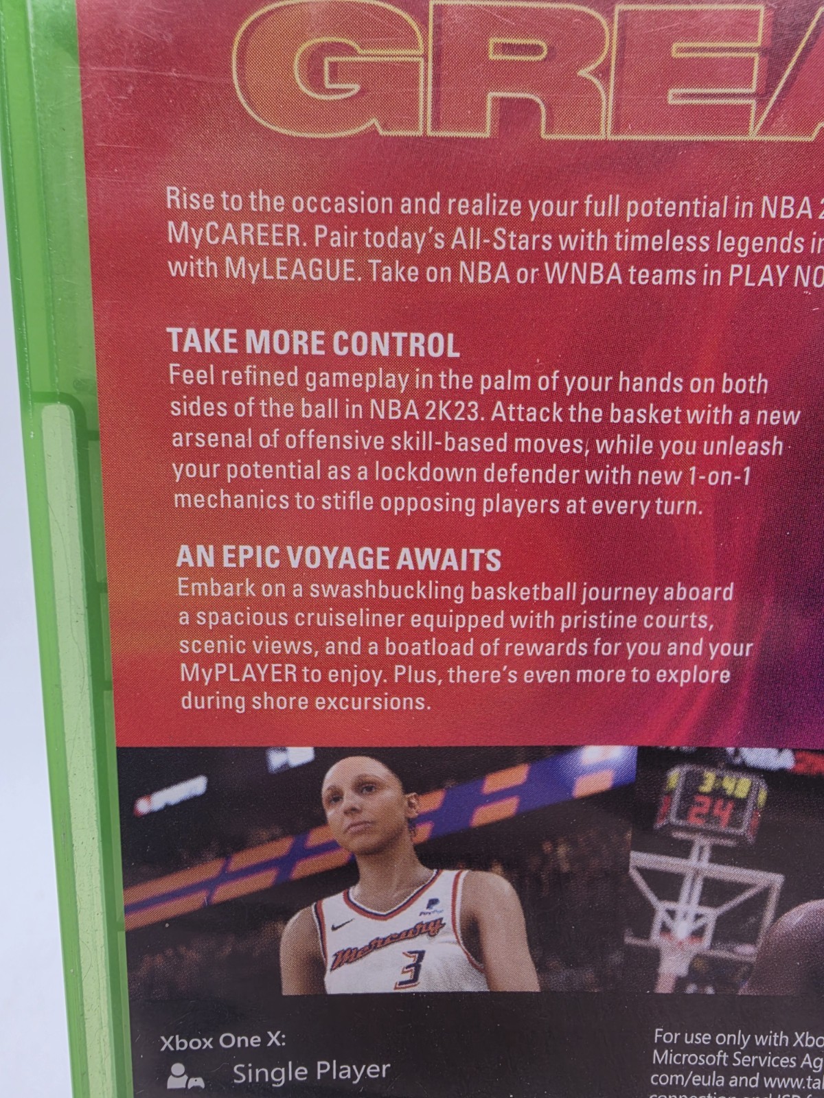 NBA 2K23 Microsoft Xbox One Cib Complete Mint Tested 4k