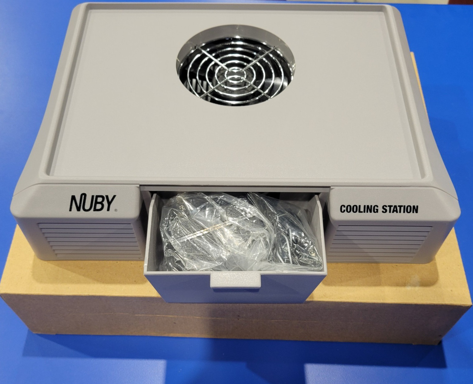 Open Box Nuby Cooling Station Rare PlayStation Collectable