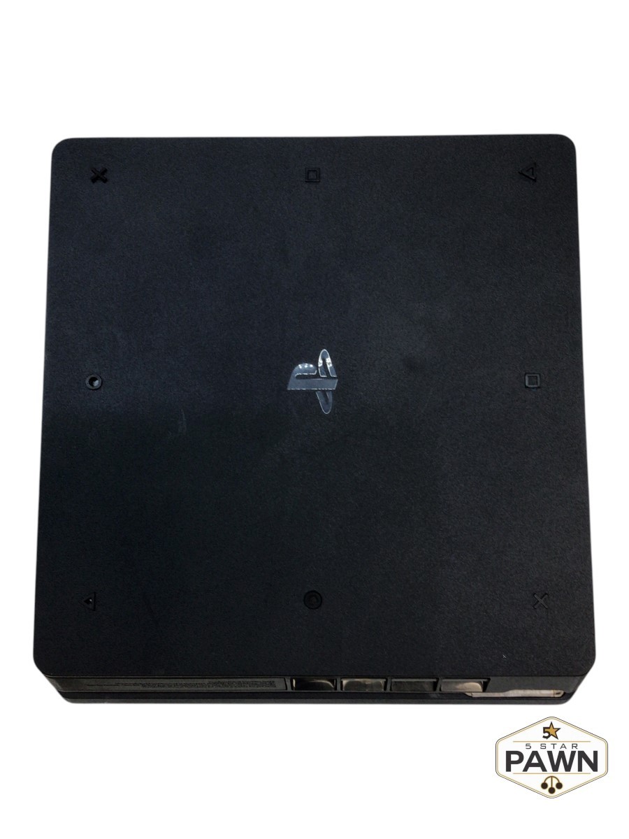 Sony PlayStation 4 Slim 500GB Gaming Console with Controller – Black (FVS037321)