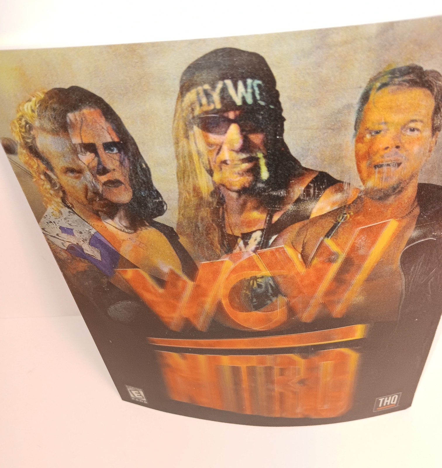 1998 WCW Nitro Limited Big Box 3D Large Collector’s Card no game or box