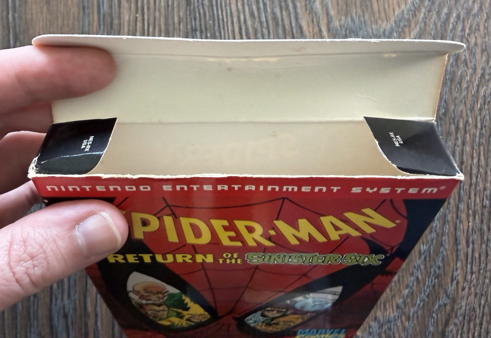 Spider-Man: Return of the Sinister Six Complete in Box CIB (Nintendo, NES 1992)
