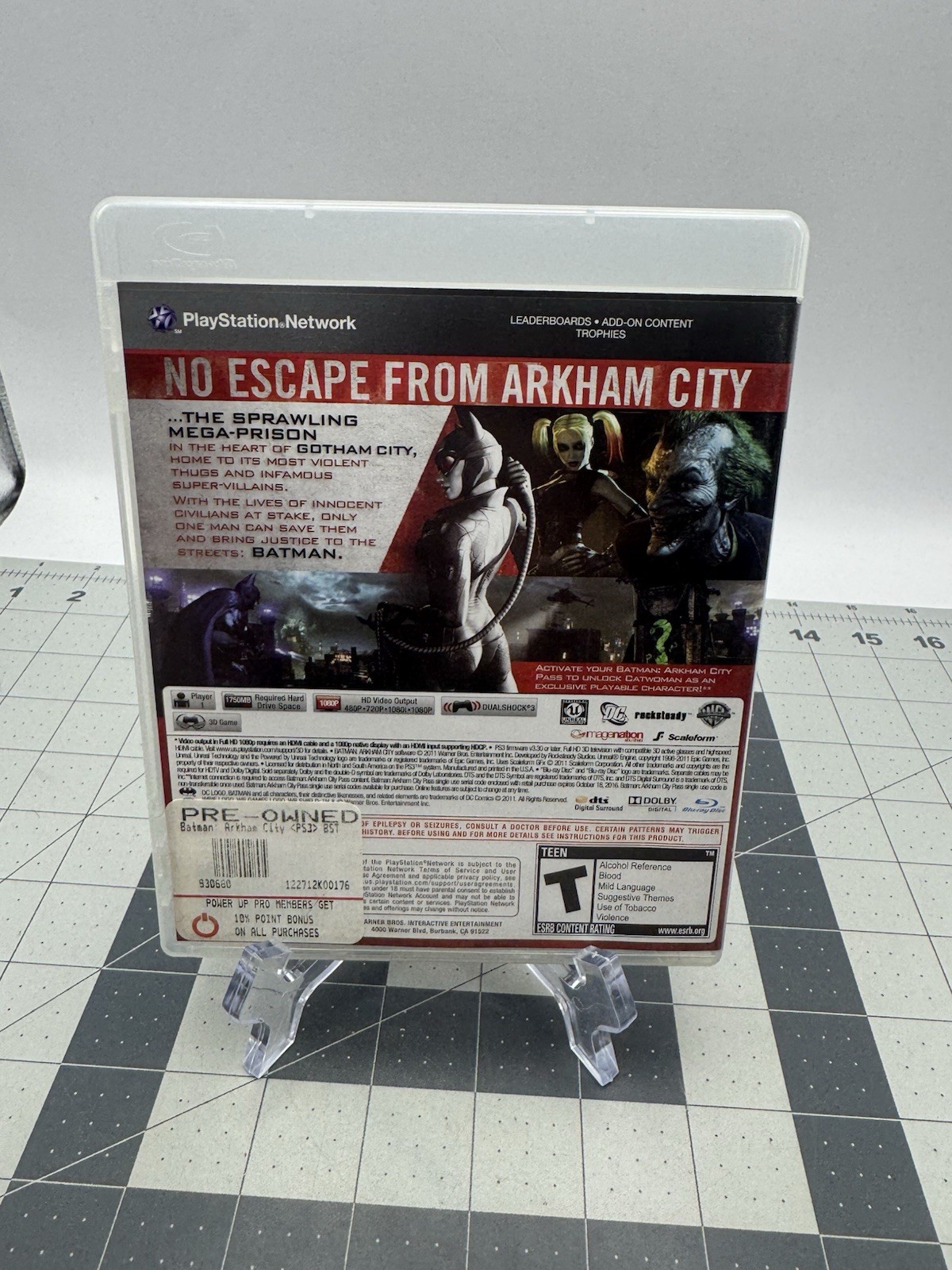 Batman Arkham City Black Label CIB Complete DC Comic PlayStation 3 PS3
