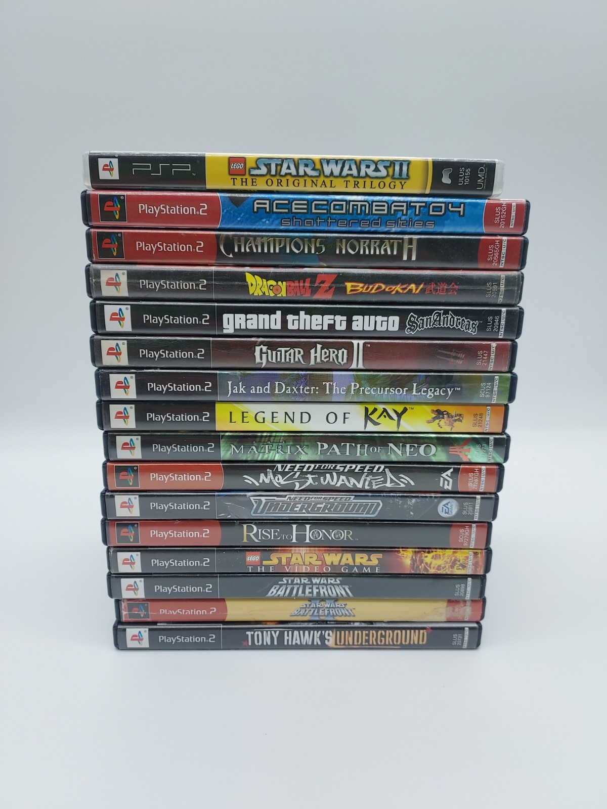 39 Sony Playstation 1, 2, 3, 4 OEM Replacement Cases Only Lot *NO GAMES*