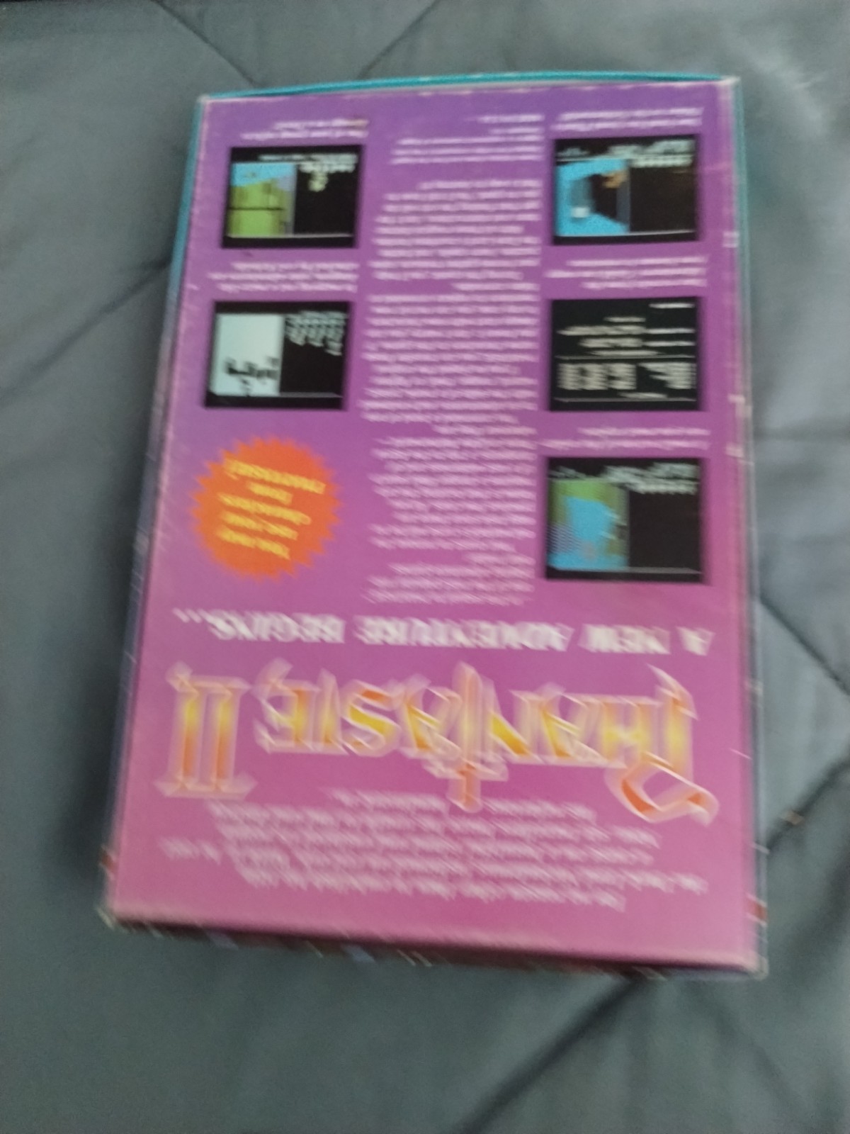 Phantasie II Commodore 64 Complete – Box, Rulebook, Game/Dungeon Disk, Backup Di