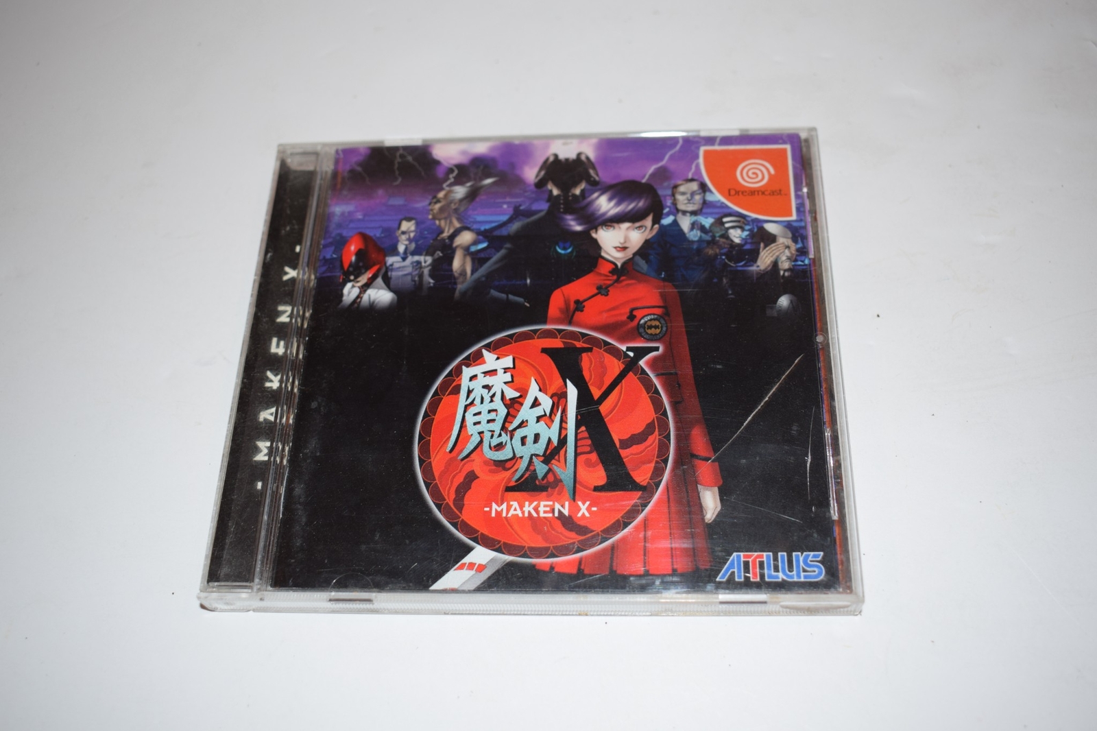 MAKEN X W/ CASE SEGA Dreamcast DC Japan Import US Seller (QSL40)