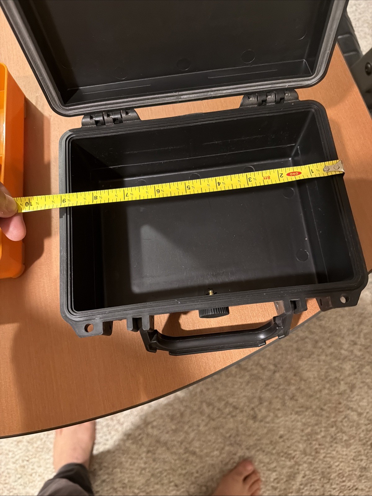 Strider Knife Laser Engraved Water Proof Air Tight Storage Box 9”x6”
