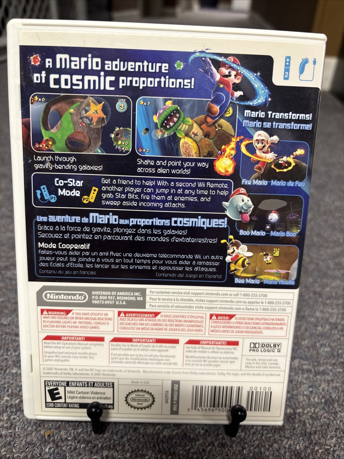 Super Mario Galaxy (Nintendo Wii, 2007)