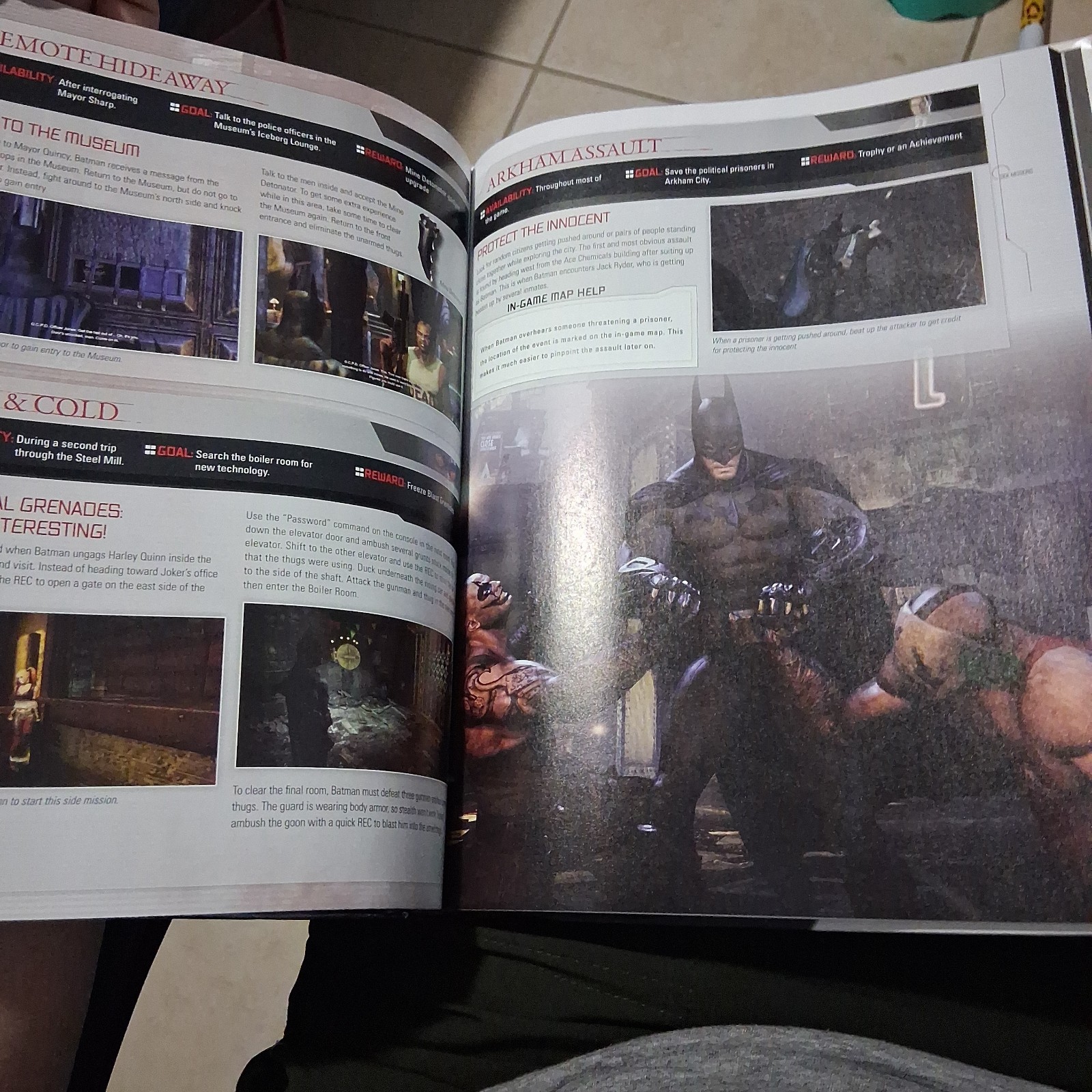 Batman: Arkham City – Limited Edition Strategy Guide (Hardcover, 2011)