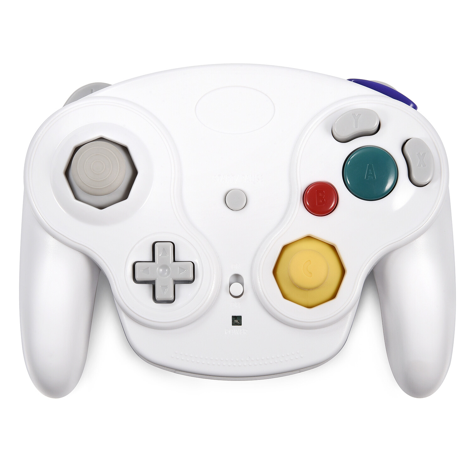 Wireless Game Controller With Adapter Wavebird For Gamecube Retro GC NGC 2 Packs