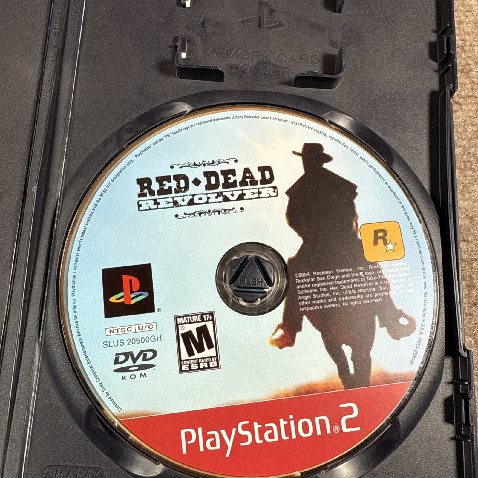 Red Dead Revolver PS2 PlayStation 2 Greatest Hits Manual Booklet CIB ADULT OWNED