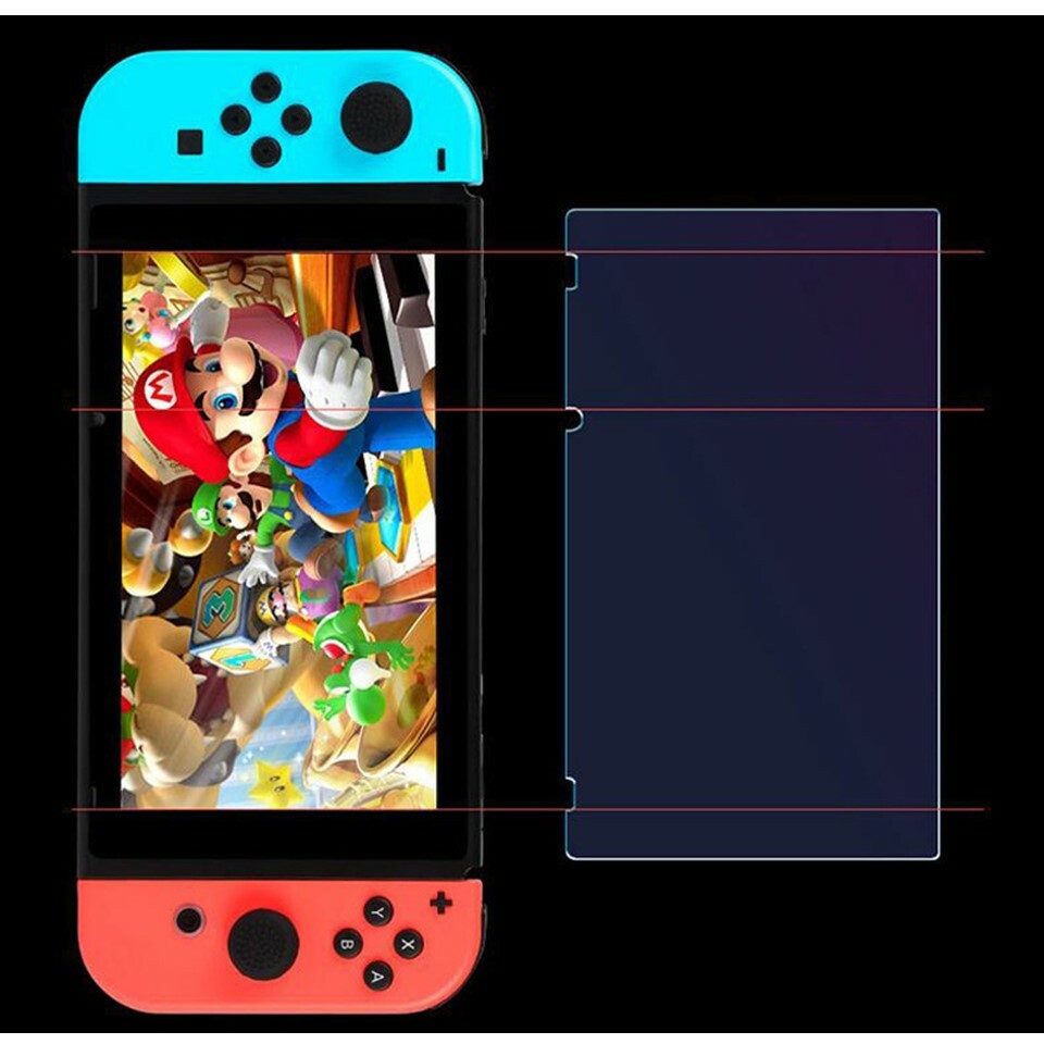 2x Premium PET Clear Screen Protector Cover Film for Nintendo Switch