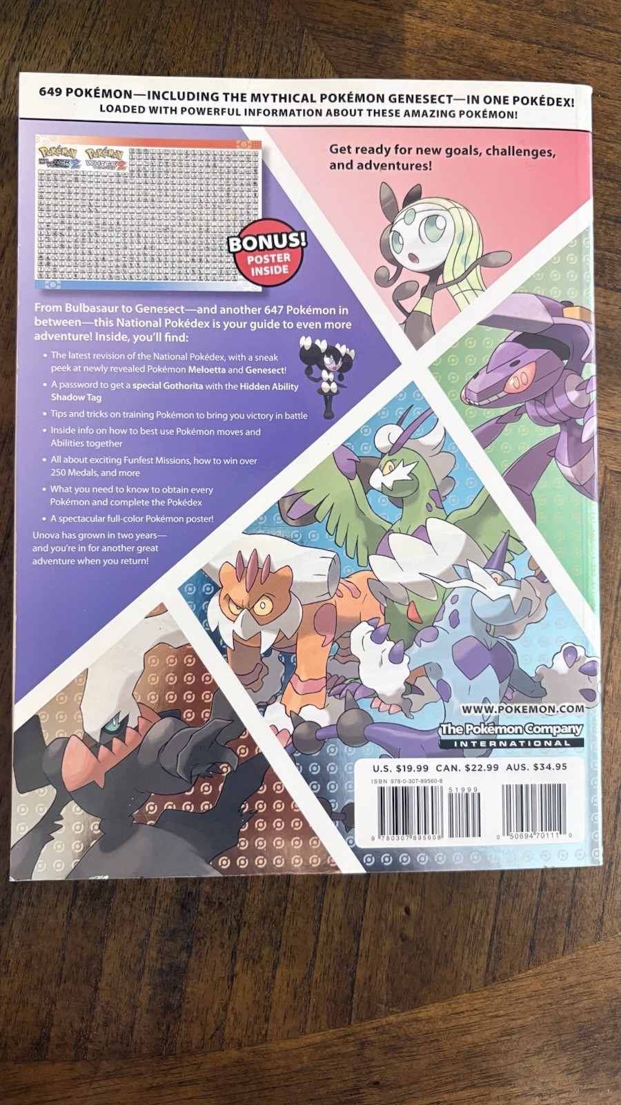 Pokemon Black Version 2 & Pokemon White Version 2 The Official National Pokedex
