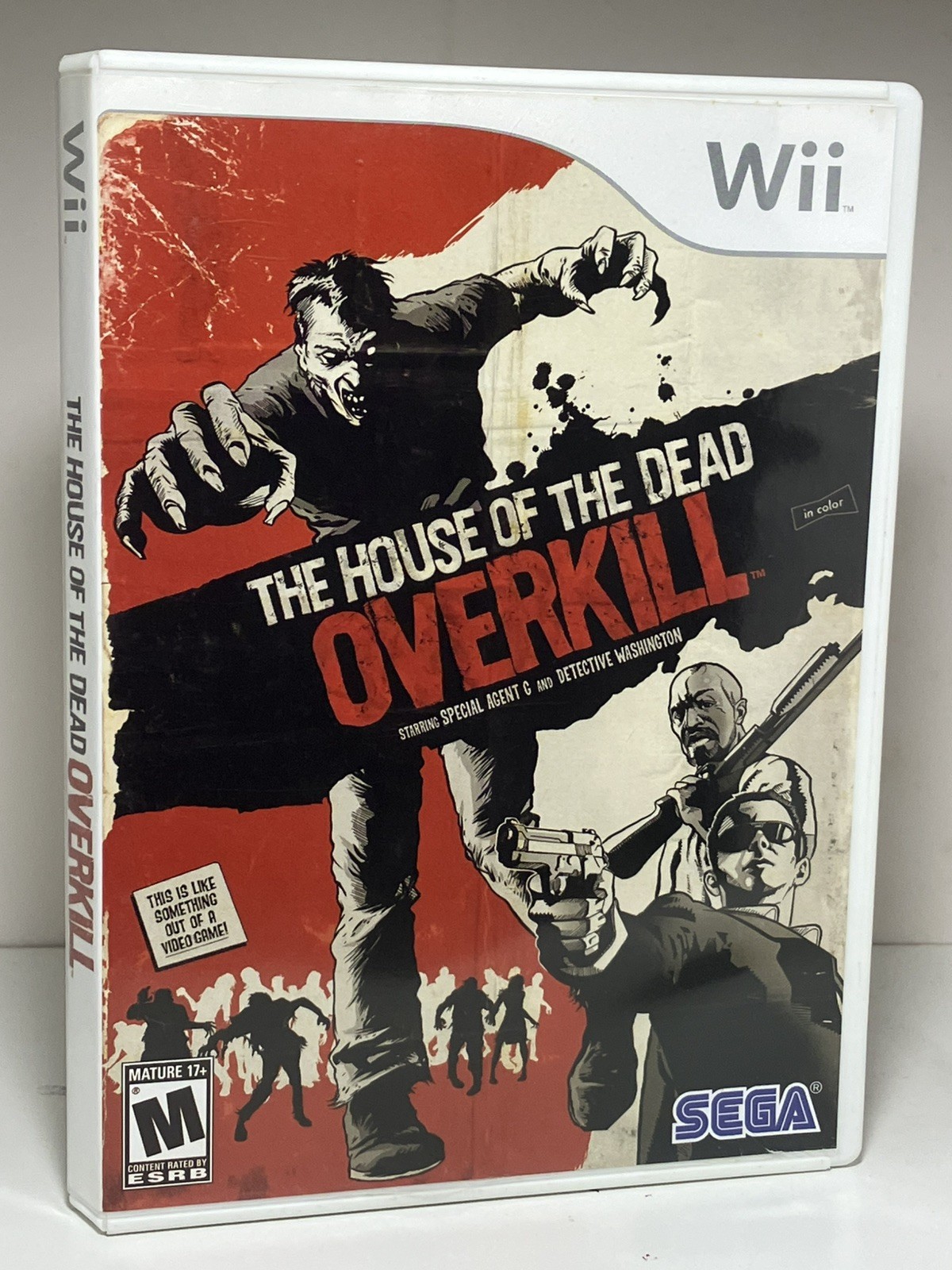 The House of the Dead: Overkill (Nintendo Wii, 2009) Complete With Manual