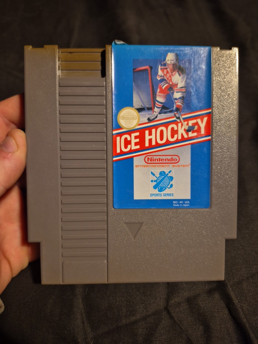 Ice Hockey Complete in Box (CIB) for Nintendo NES 1988 Tested