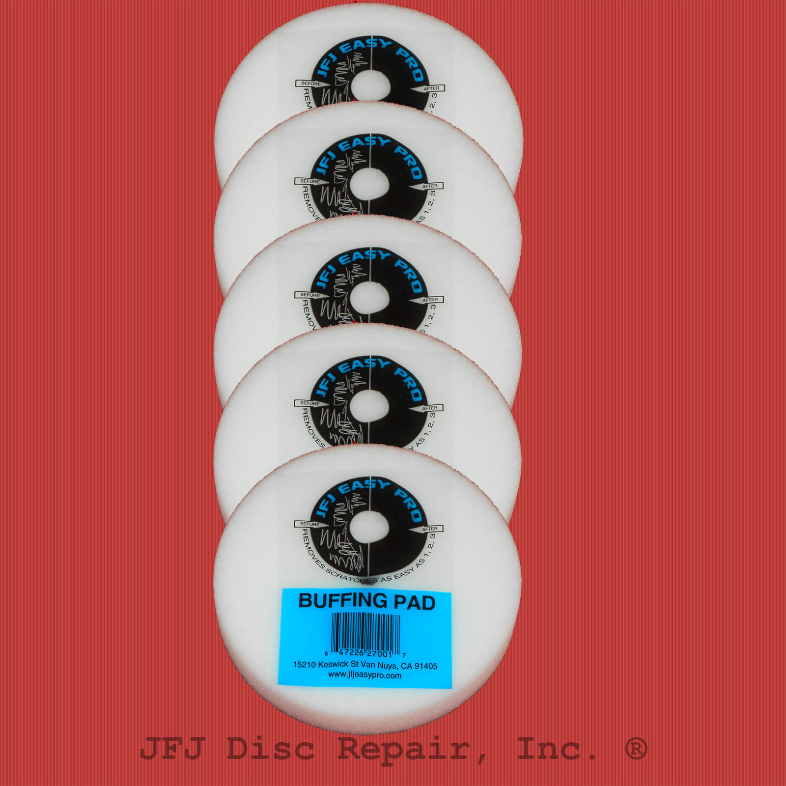5 JFJ Easy Pro Buffing Pads – Save Money & Use Original Supplies