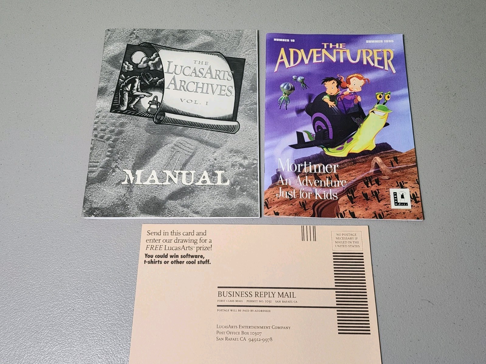 LucasArts Archives Vol 1 PC CD-ROM Games Indiana Jones Sam & Max. – CIB Big Box