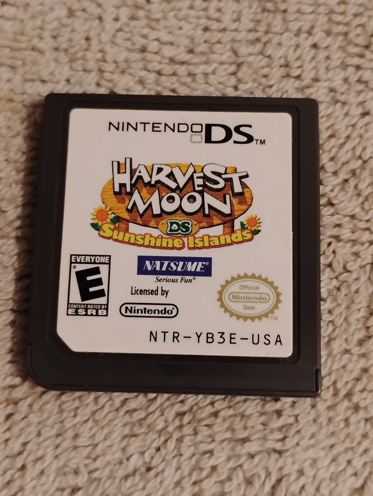 Harvest Moon DS: Sunshine Islands (Nintendo DS, 2009) Complete W/ Reg Card CIB