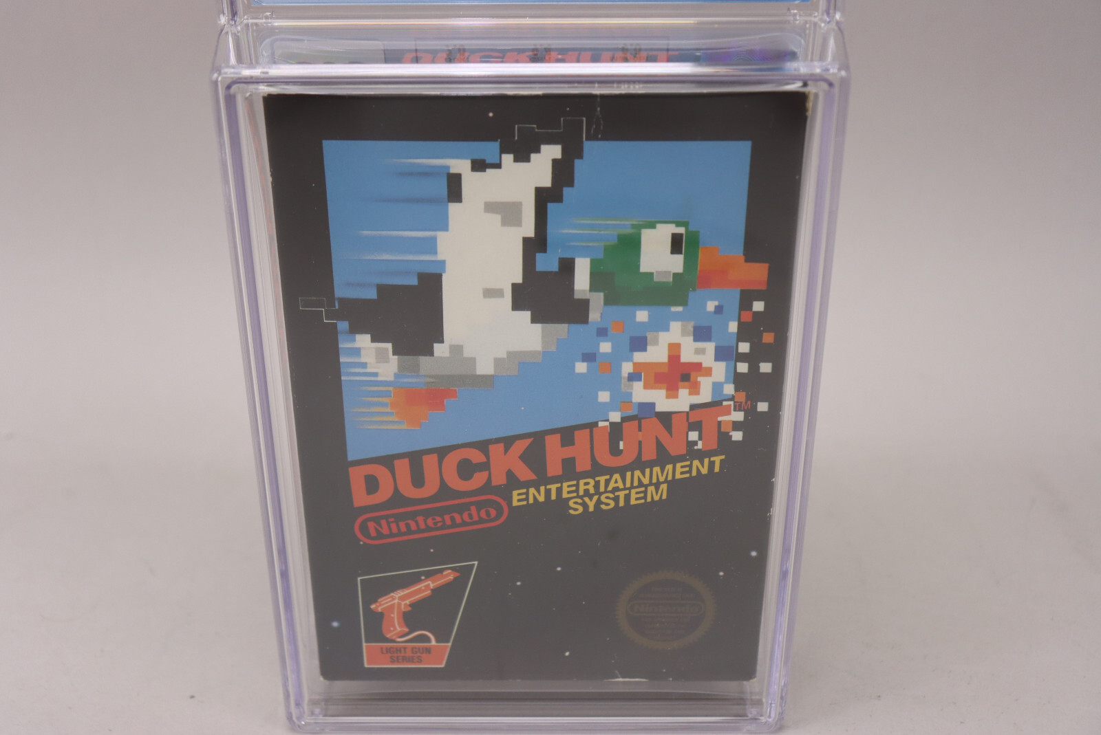 Duck Hunt Nintendo NES 1986 CIB Complete in Box w/Manual CGC Graded 8.0 9.4 Cart