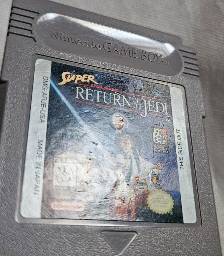 Super Return of the Jedi Cartridge Only Authentic Nintendo Game Boy 1995 GameBoy