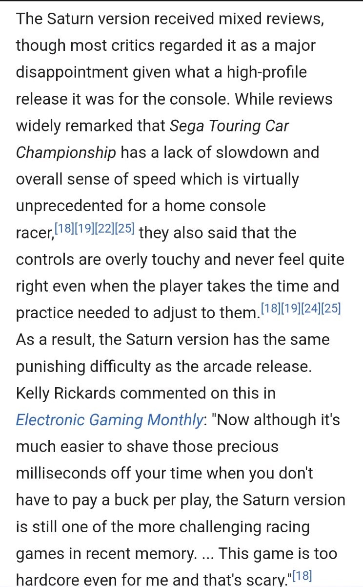 🪐 9.6 A++ Sealed 🪐 SEGA Touring Car Championship 🪐 SEGA Saturn 🪐 Graded WATA