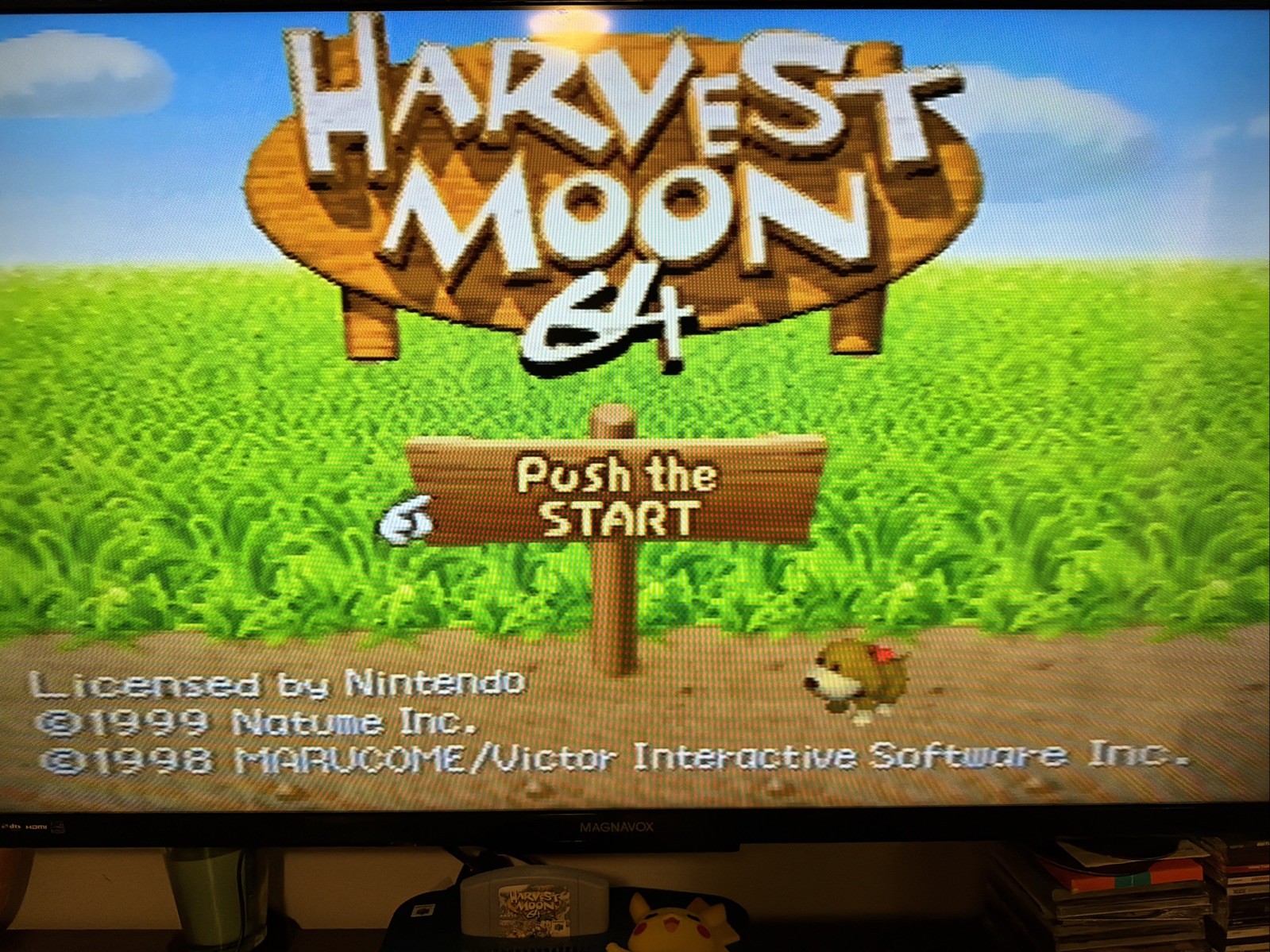 Harvest Moon 64 Nintendo 64 N64 Authentic Complete In Great Box! CIB