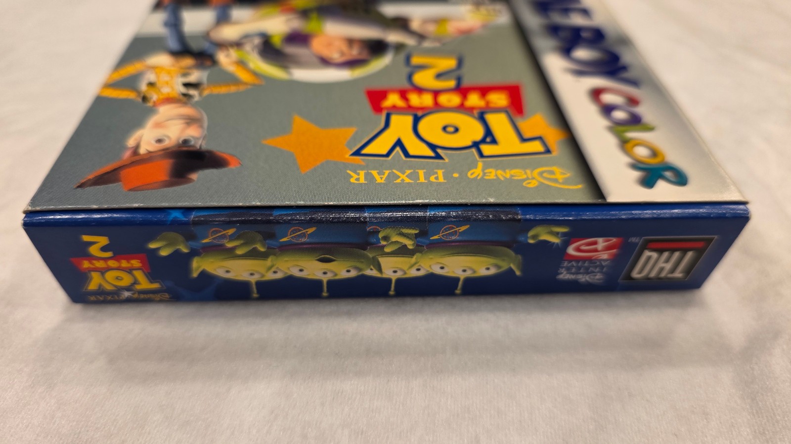 Toy Story 2 (Nintendo Game Boy Color, 1999, THQ, Disney Pixar) CIB Authentic