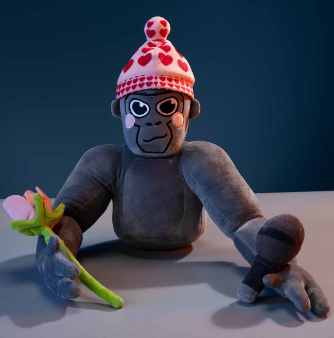 Official Gorilla Tag Plush ELLIOT Valentine Monke Plushie Juniper/Makeship NEW