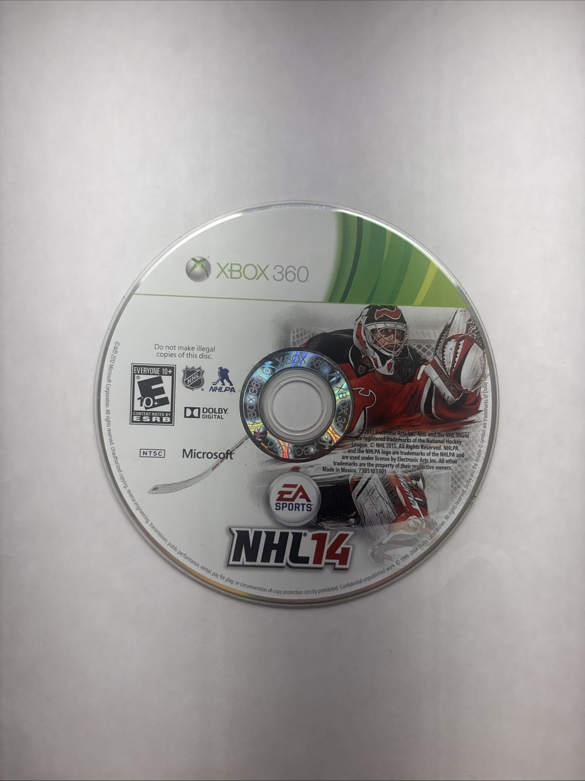NHL 14 (Microsoft Xbox 360, 2013)