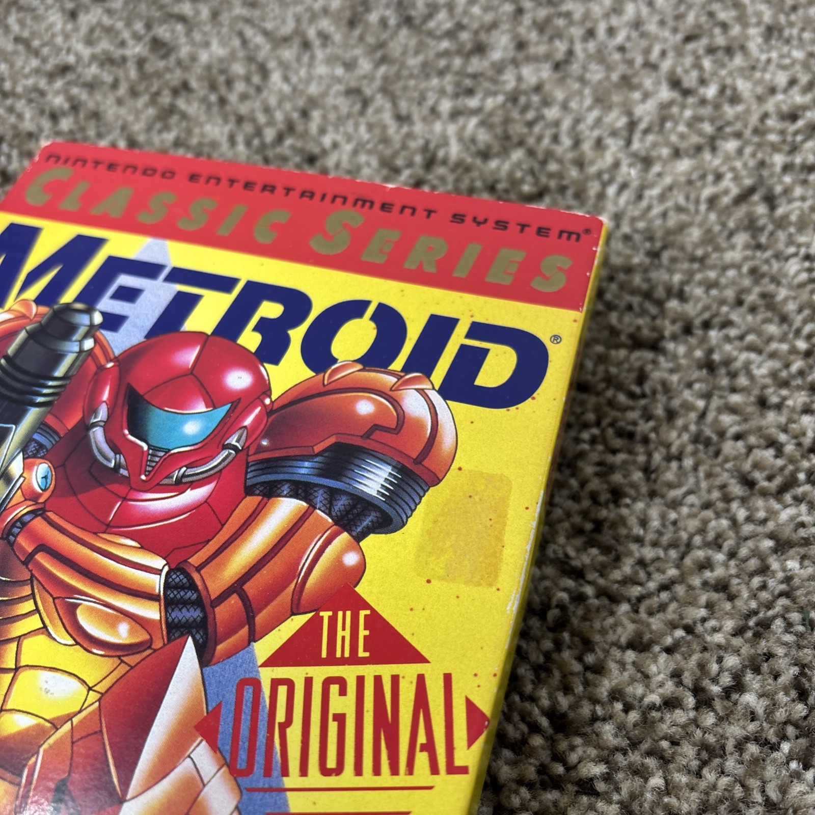 Metroid Classic Series Nintendo NES CIB Complete Box Manual NES-MT-USA-1 Japan