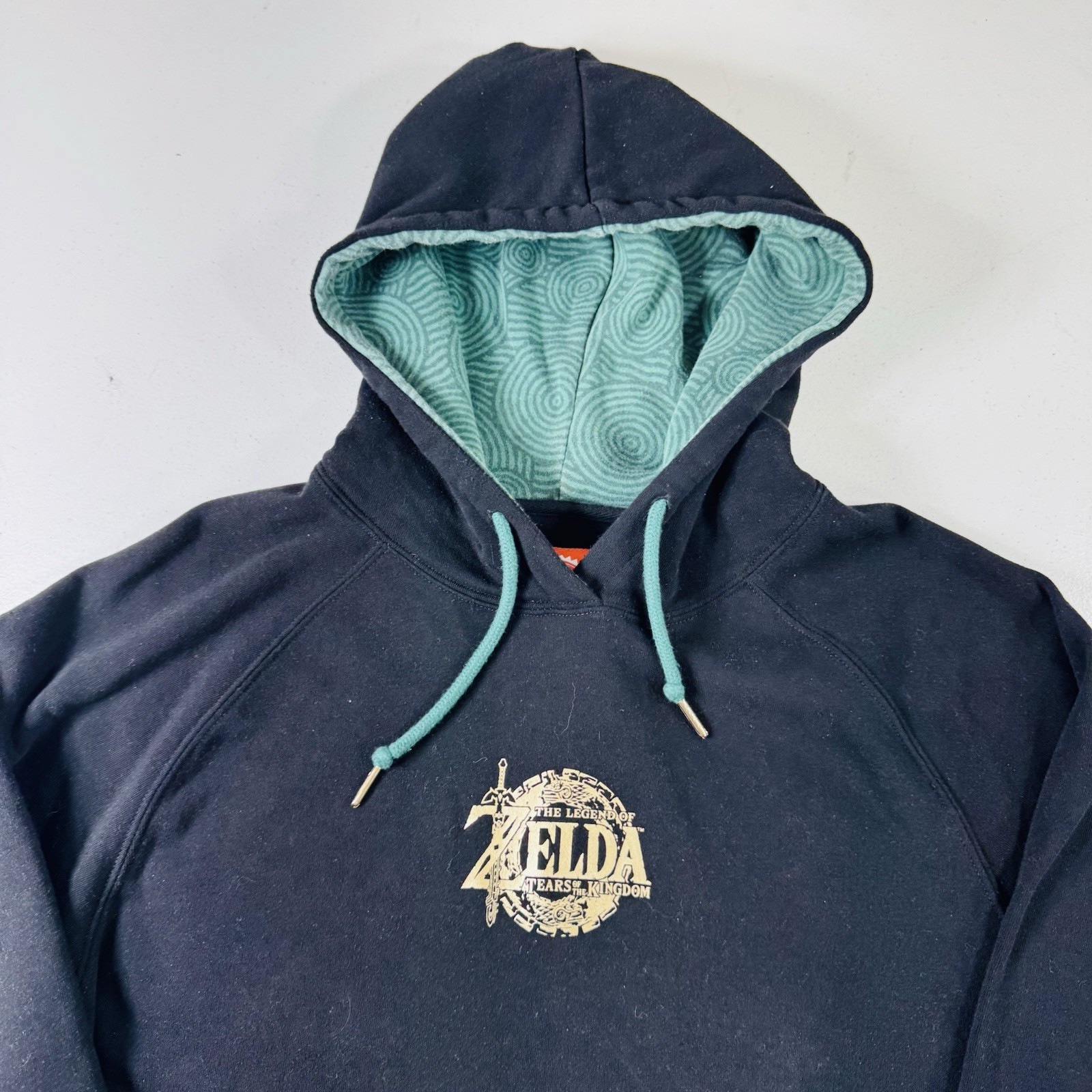 The Legend of Zelda Tears of the Kingdom Promo Nintendo Pullover Hoodie Size XL