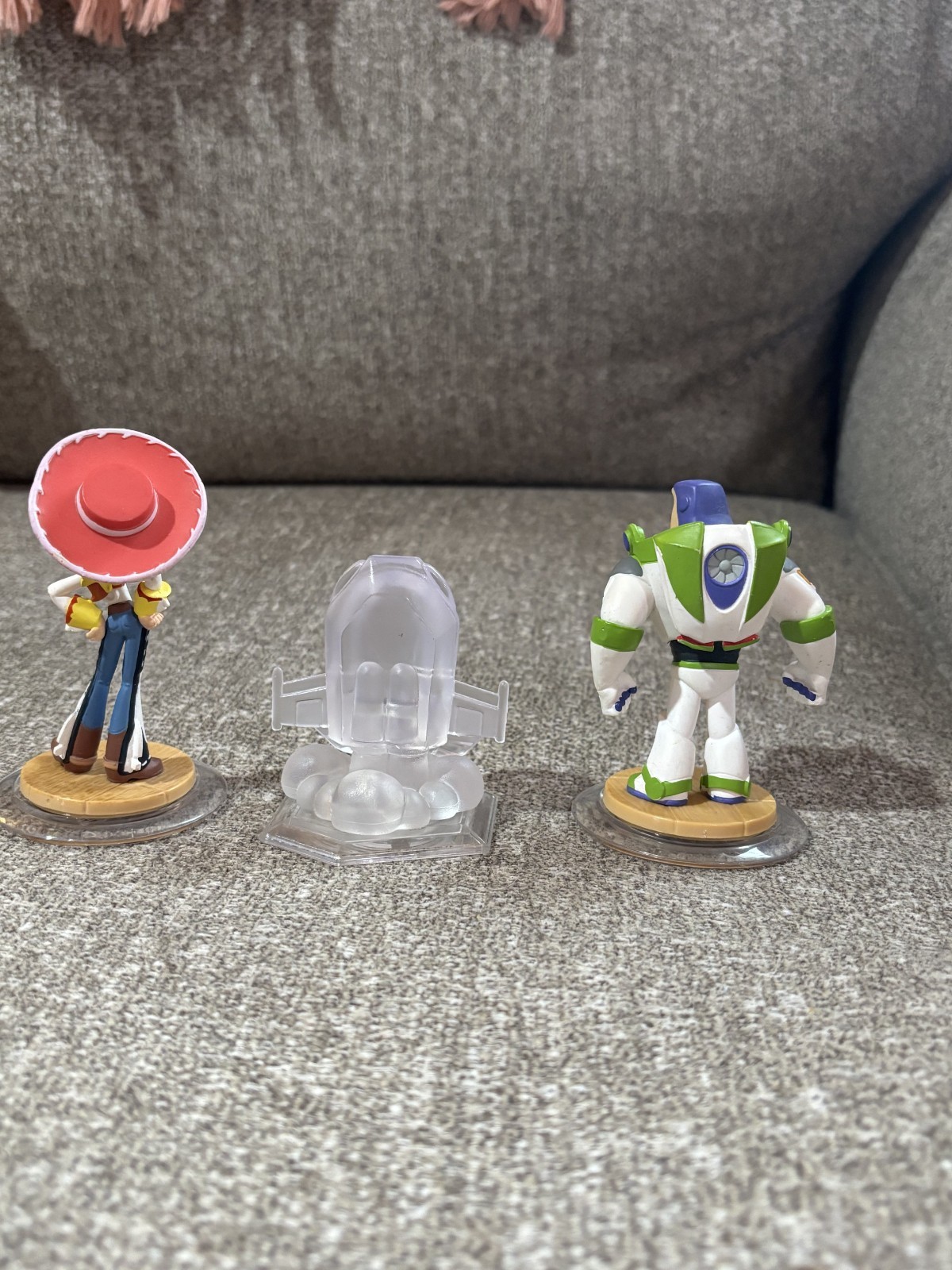 Disney Infinity 1.0 Buzz Lightyear, Jessie, and Crystal Set EUC