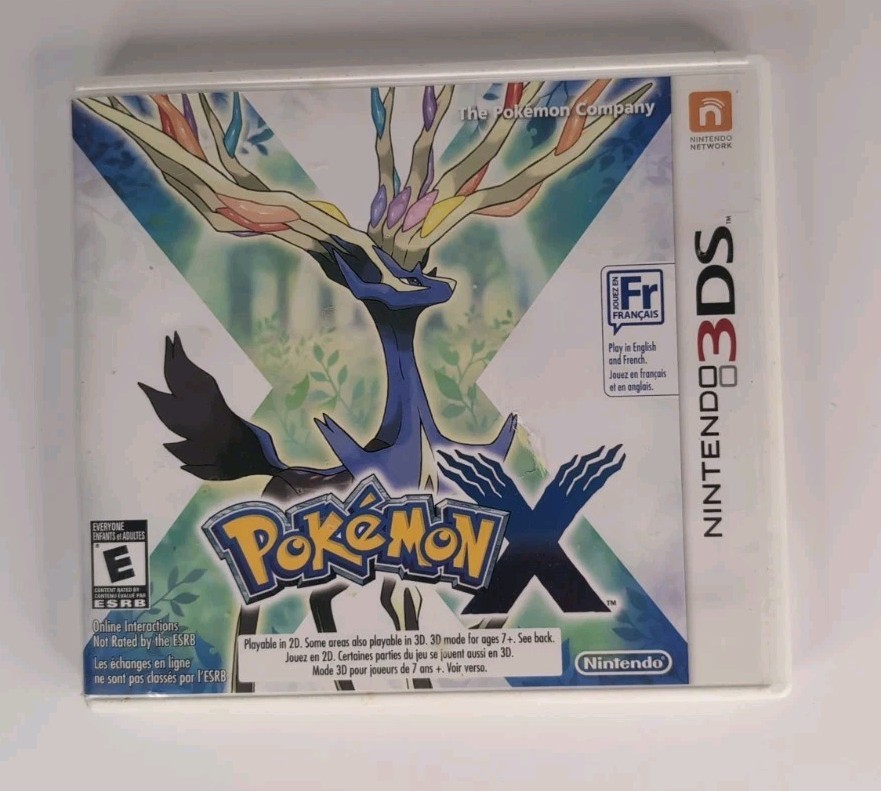Pokemon X Nintendo 3DS Game Tested And Working