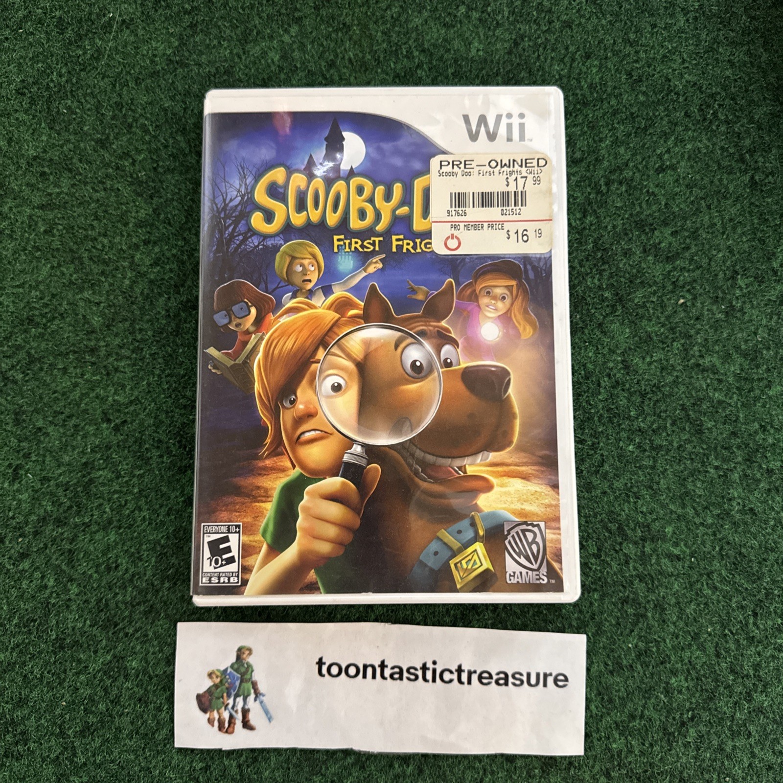 Scooby-Doo First Frights (Nintendo Wii, 2009) CIB Complete