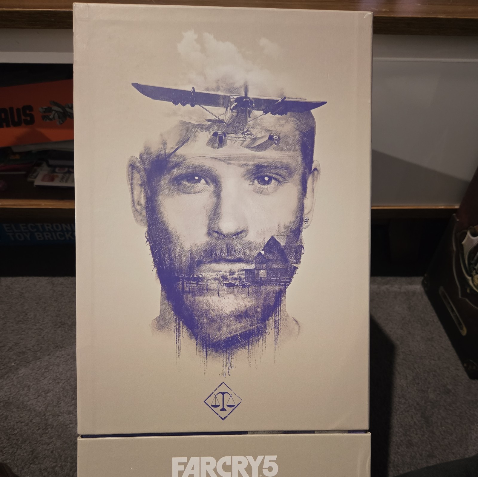 Far Cry 5 Father Collectors Edition Joseph Seed Figure Statue Video Game Ubisoft
