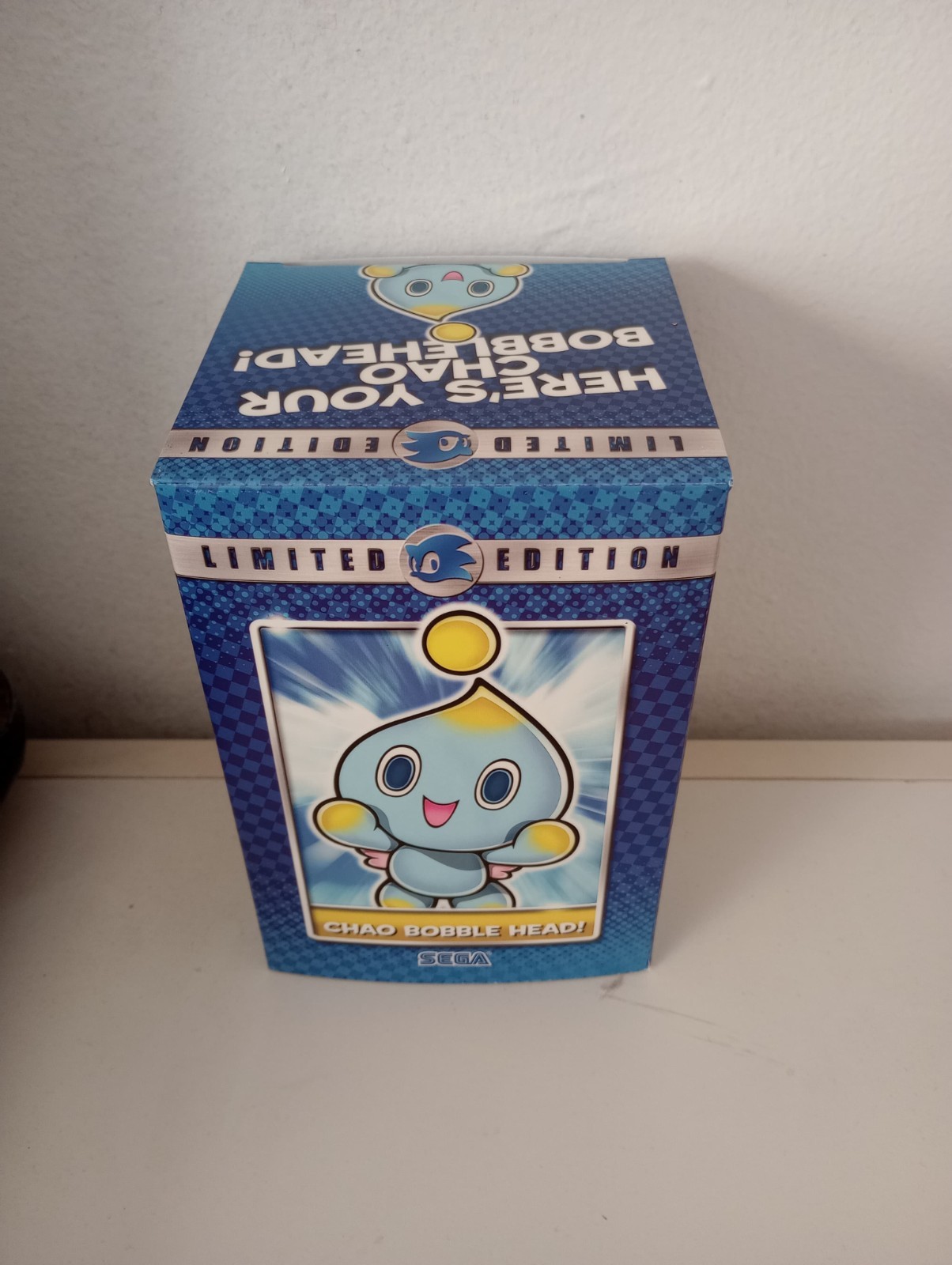 New (Open Box) Sonic Boom 2013 Exclusive CHAO BOBBLE HEAD Limited Edition Sega