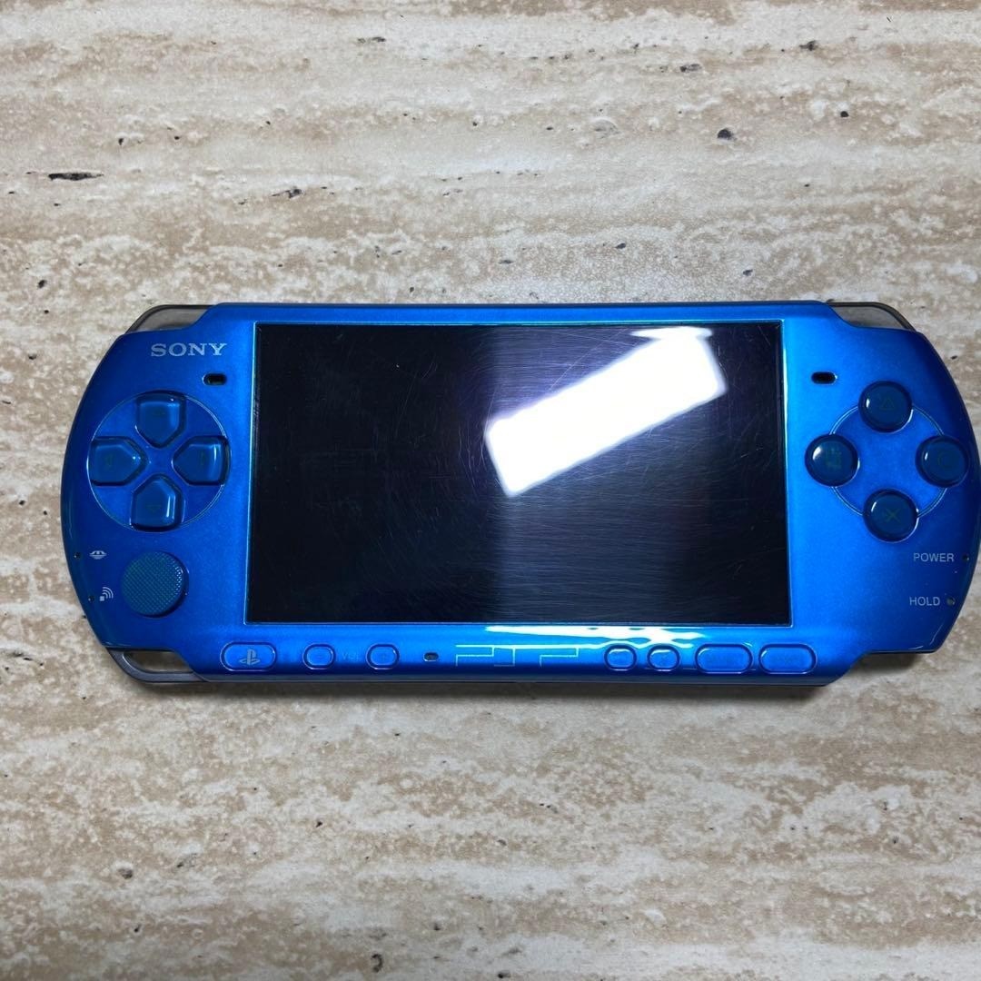 Sony PSP 3000 Vibrant Blue Console Complete Boxed Near Mint Tested 7126