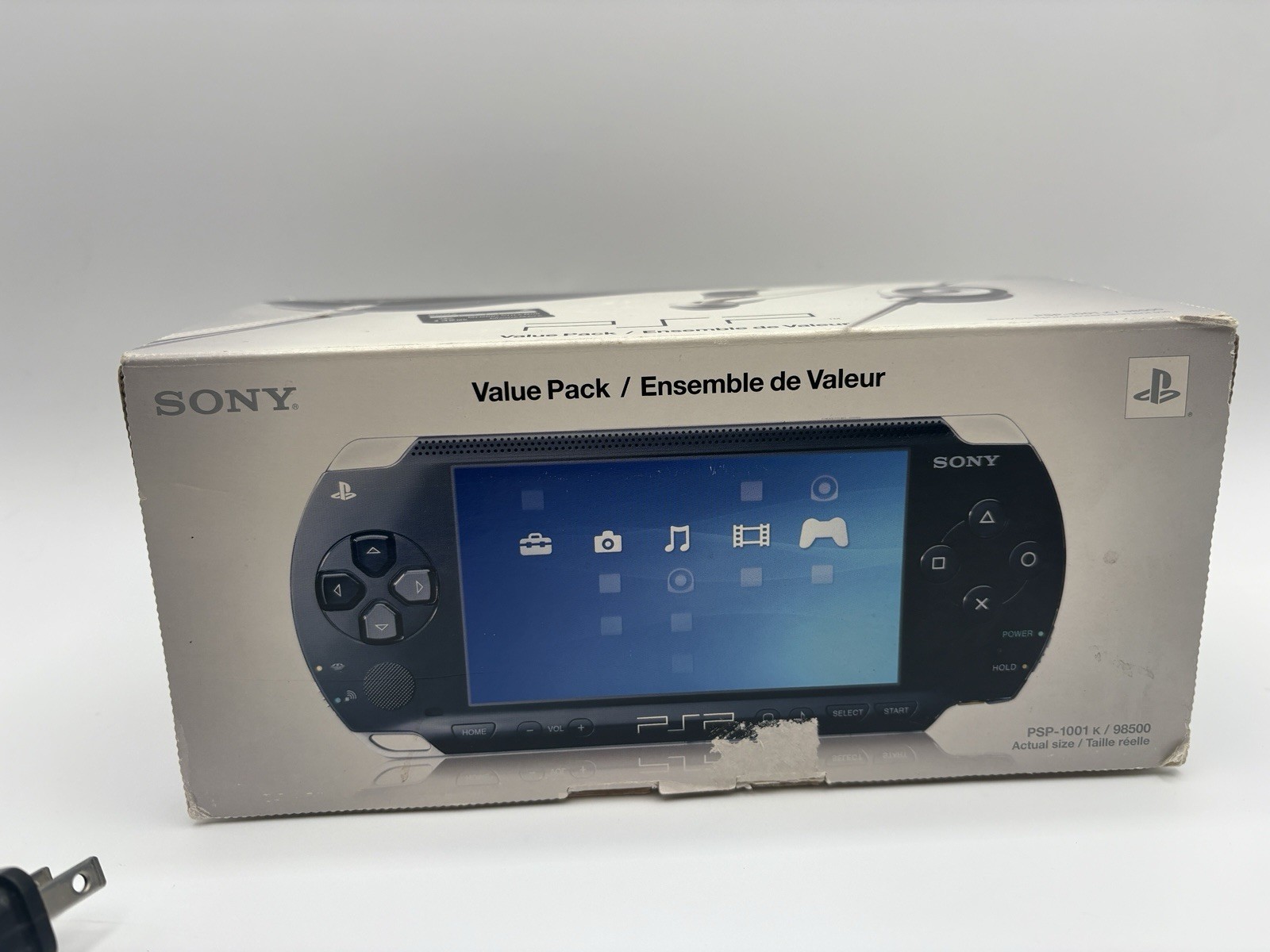 Sony PSP 1001 Console W/ Box & Accessories – Tested Works! Clean + Memory Stick