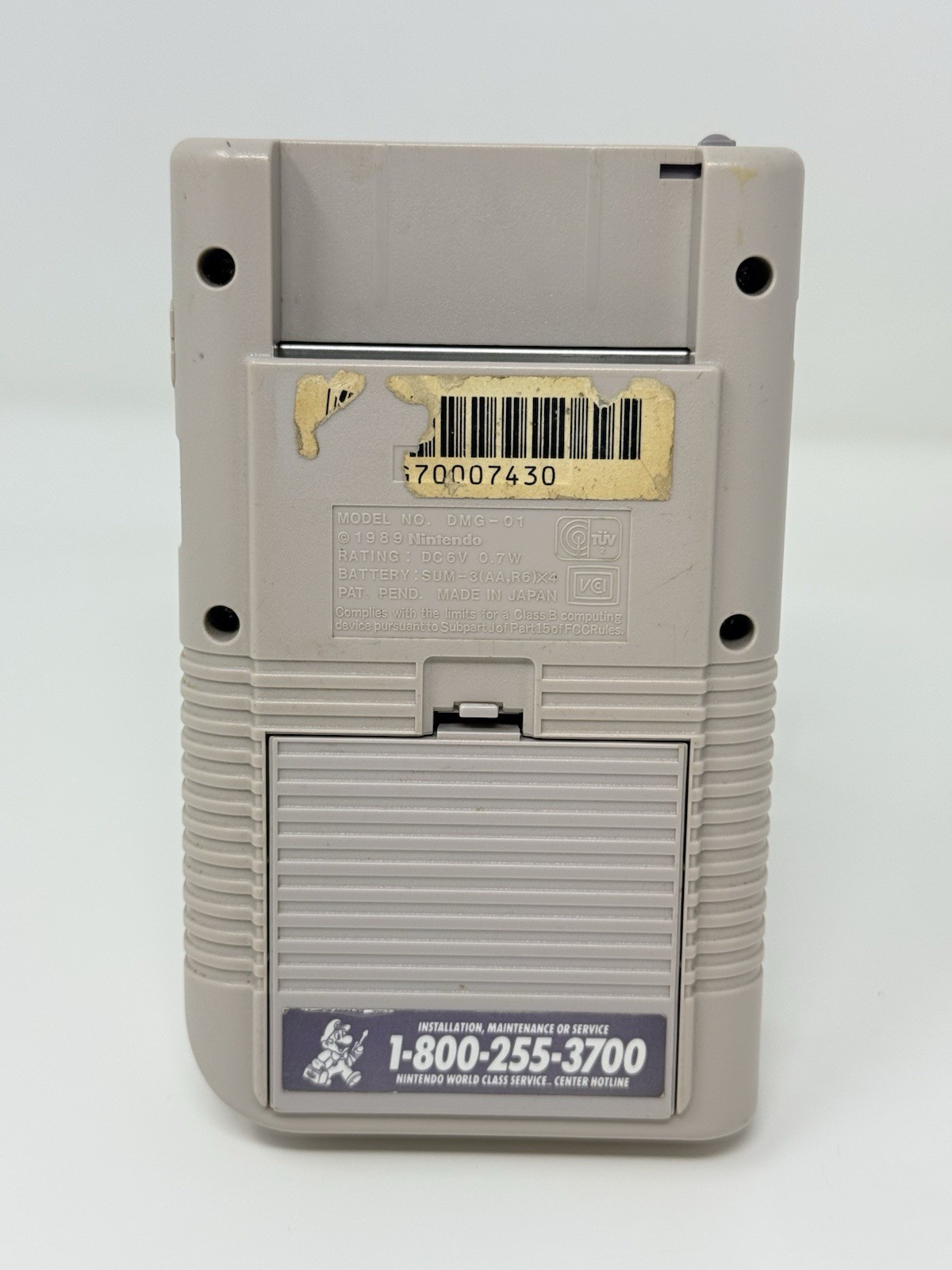 Nintendo Game Boy DMG Gray Handheld Console Tested