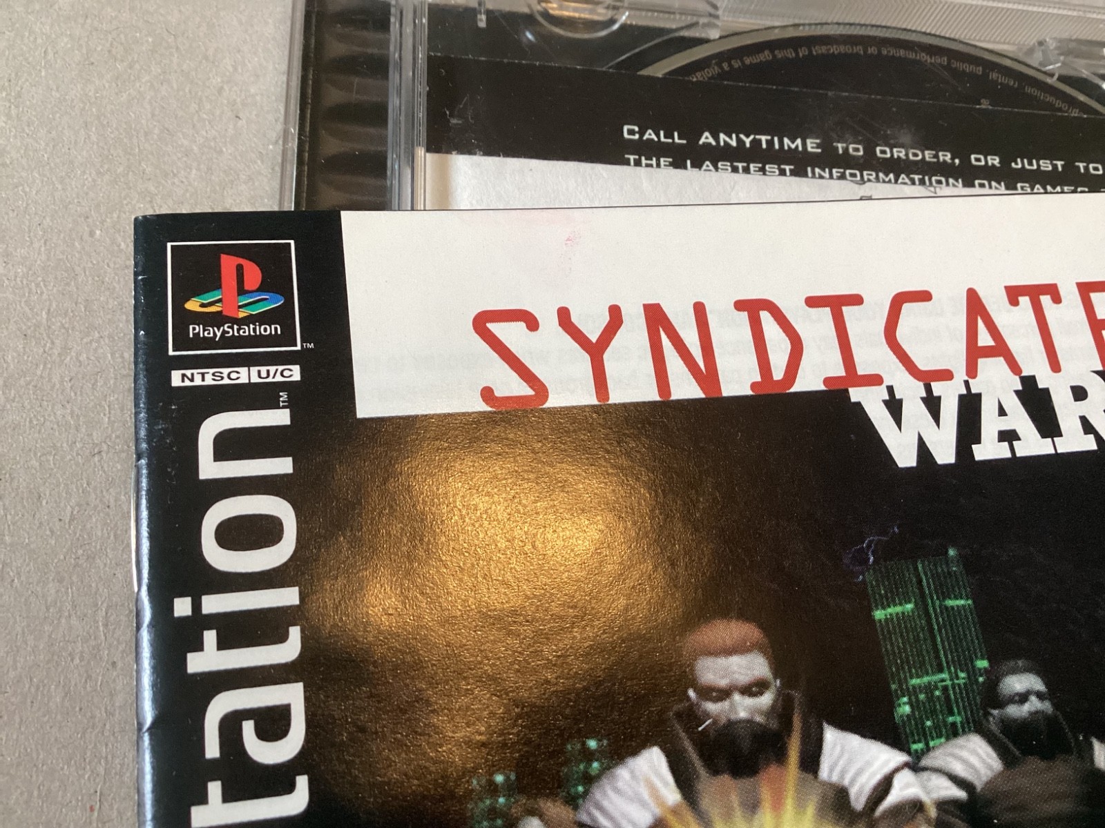 Syndicate Wars Playstation 1 PS1 CiB Complete with Inserts Tested