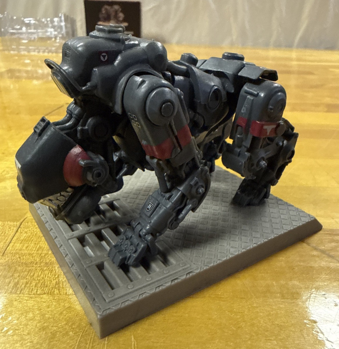 Wolfenstein New Order Panzerhund Figure Loot Crate Exclusive Bethesda in EUC