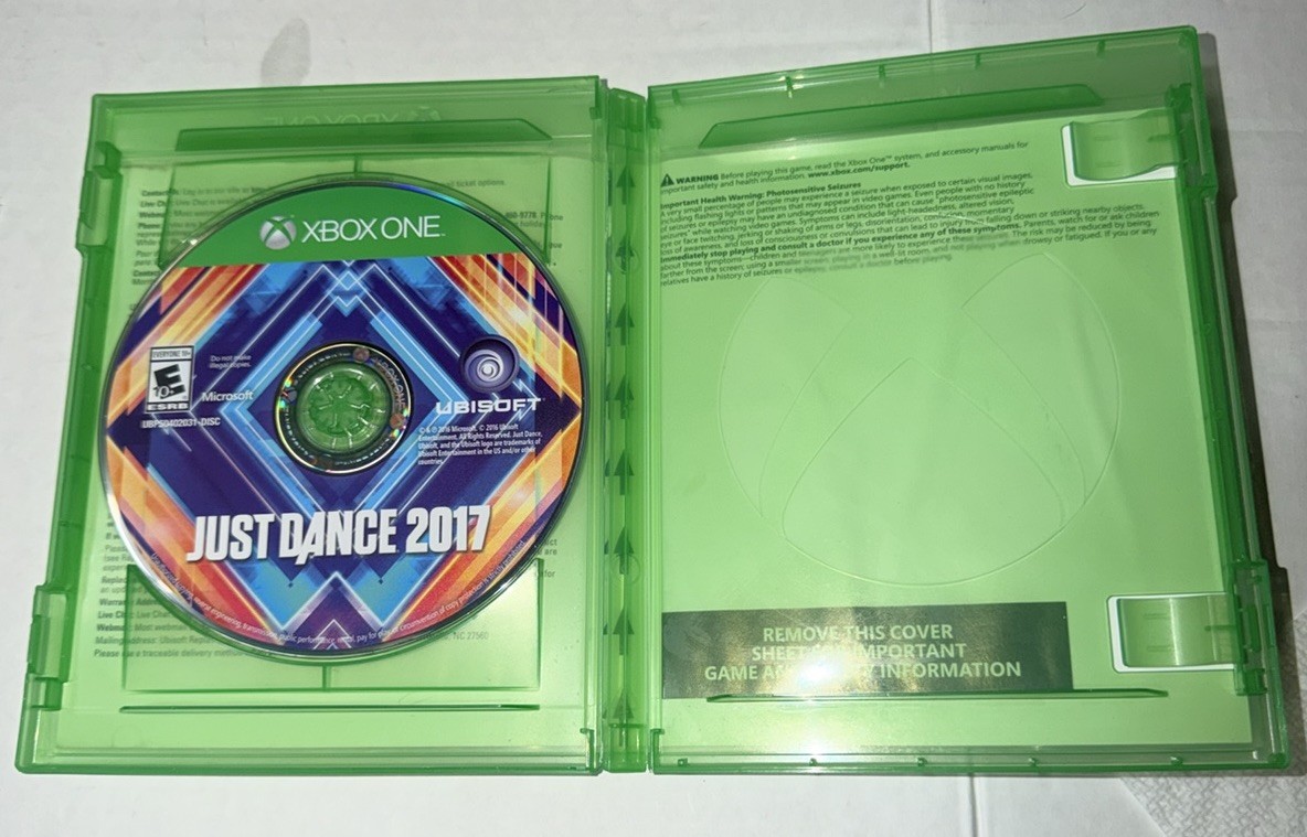 Just Dance 2017 (Just Dance Series) for Microsoft Xbox One, E10+