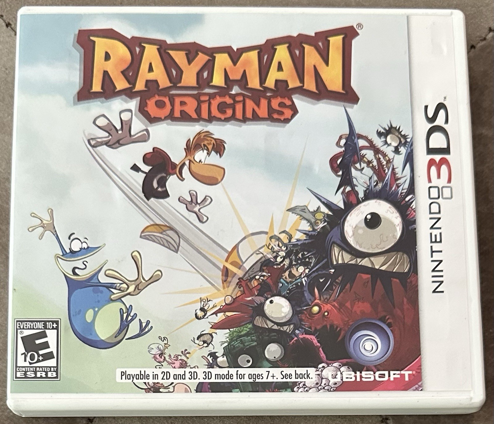 Rayman Origins – Nintendo 3DS (2012, Ubisoft)