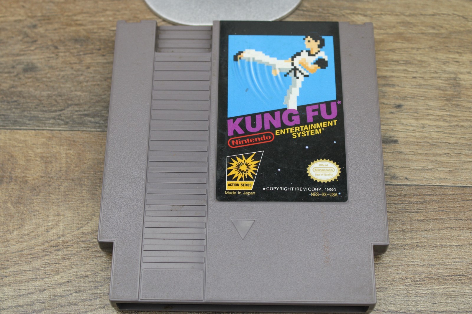 Kung Fu NES Nintendo Entertainment System Oval Seal Tested Rare