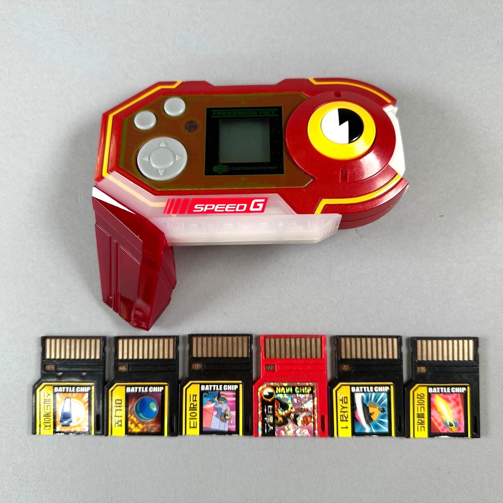 Rockman EXE Mega Man Battle Network DX Progress Pet Enzan Proto Man Takara Korea