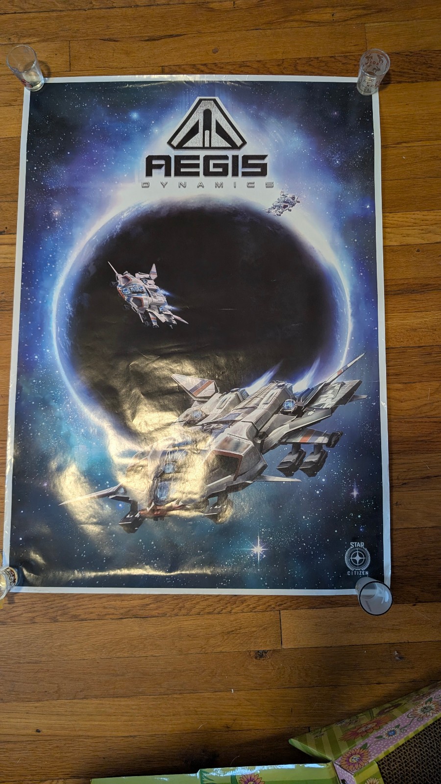 Star Citizen Aegis Dynamics launch promo poster